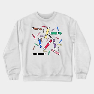 Teacher Dry Erase Marker Crewneck Sweatshirt